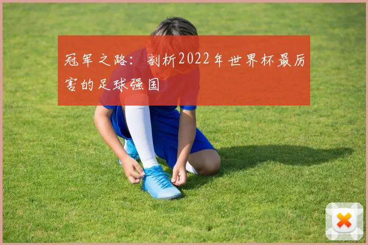 冠军之路:剖析2022年世界杯最厉害的足球强国