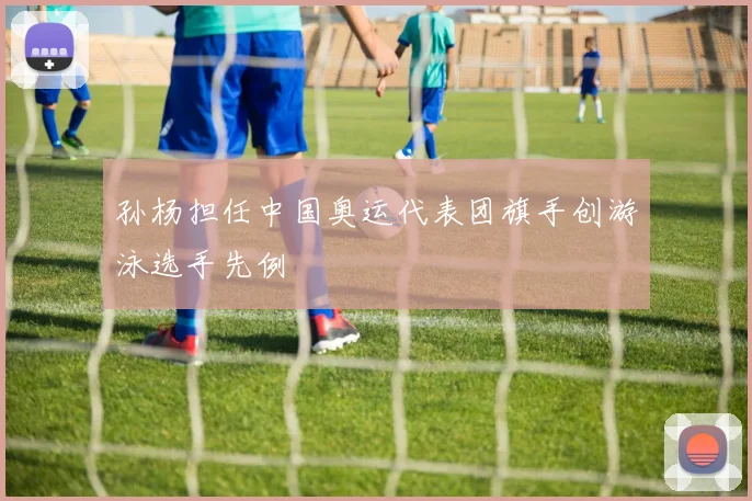 孙杨担任中国奥运代表团旗手创游泳选手先例